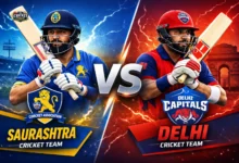 Saurashtra Cricket Team vs Delhi Cricket Team Match Scorecard