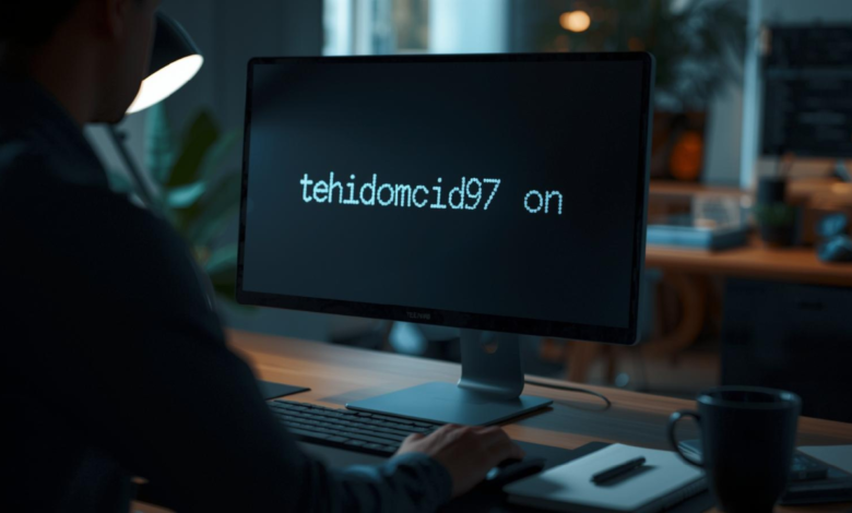 What Is Tehidomcid97 On