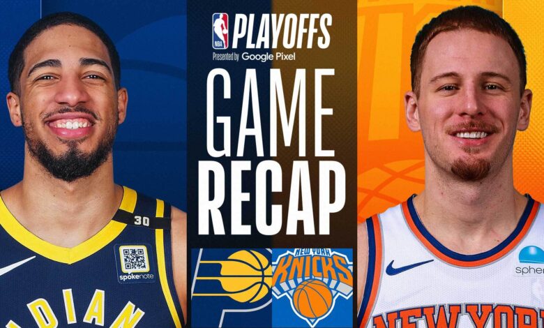 Pacers vs Knicks Match Player Stats